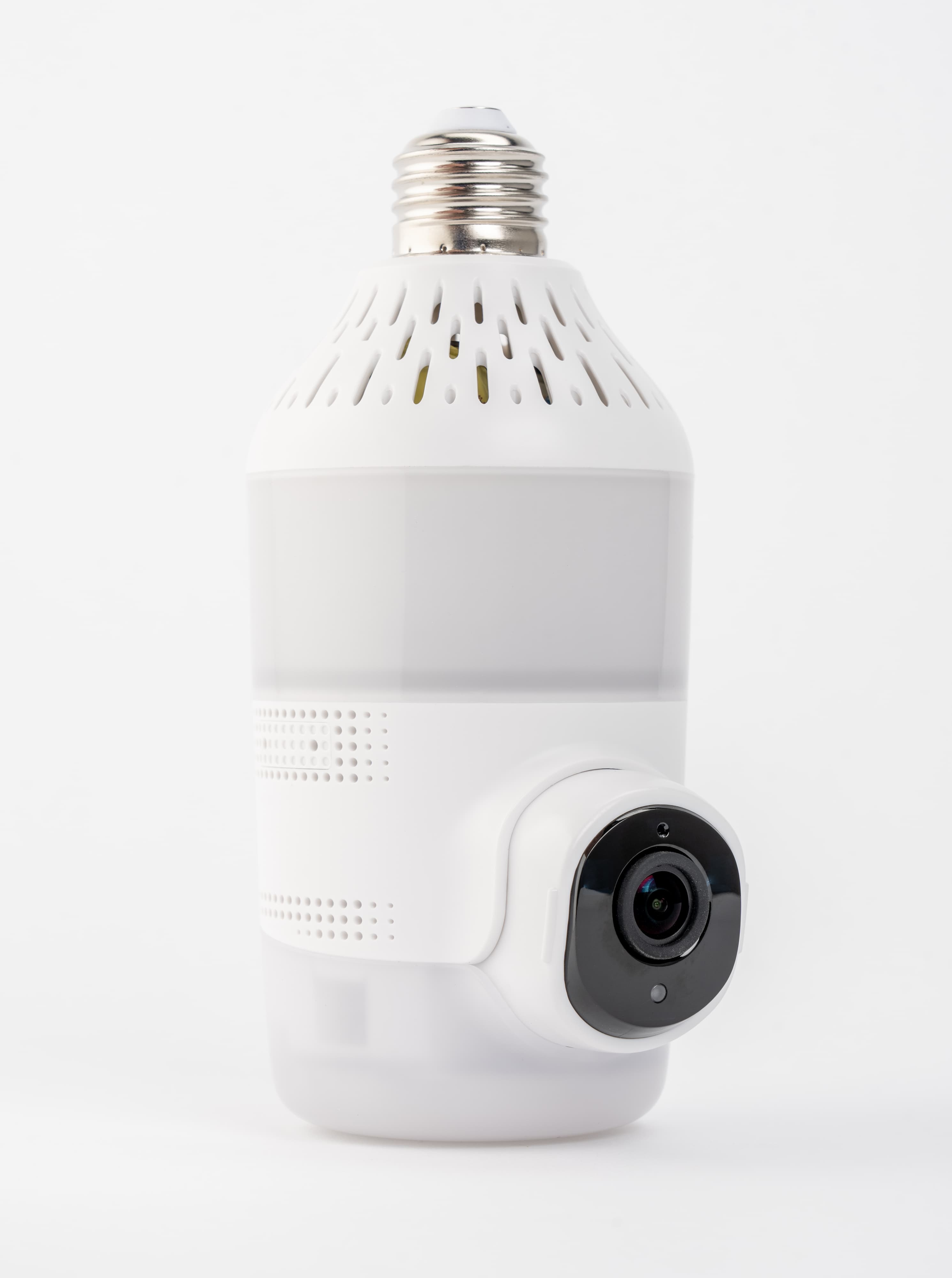 LightCam light socket camera, front view