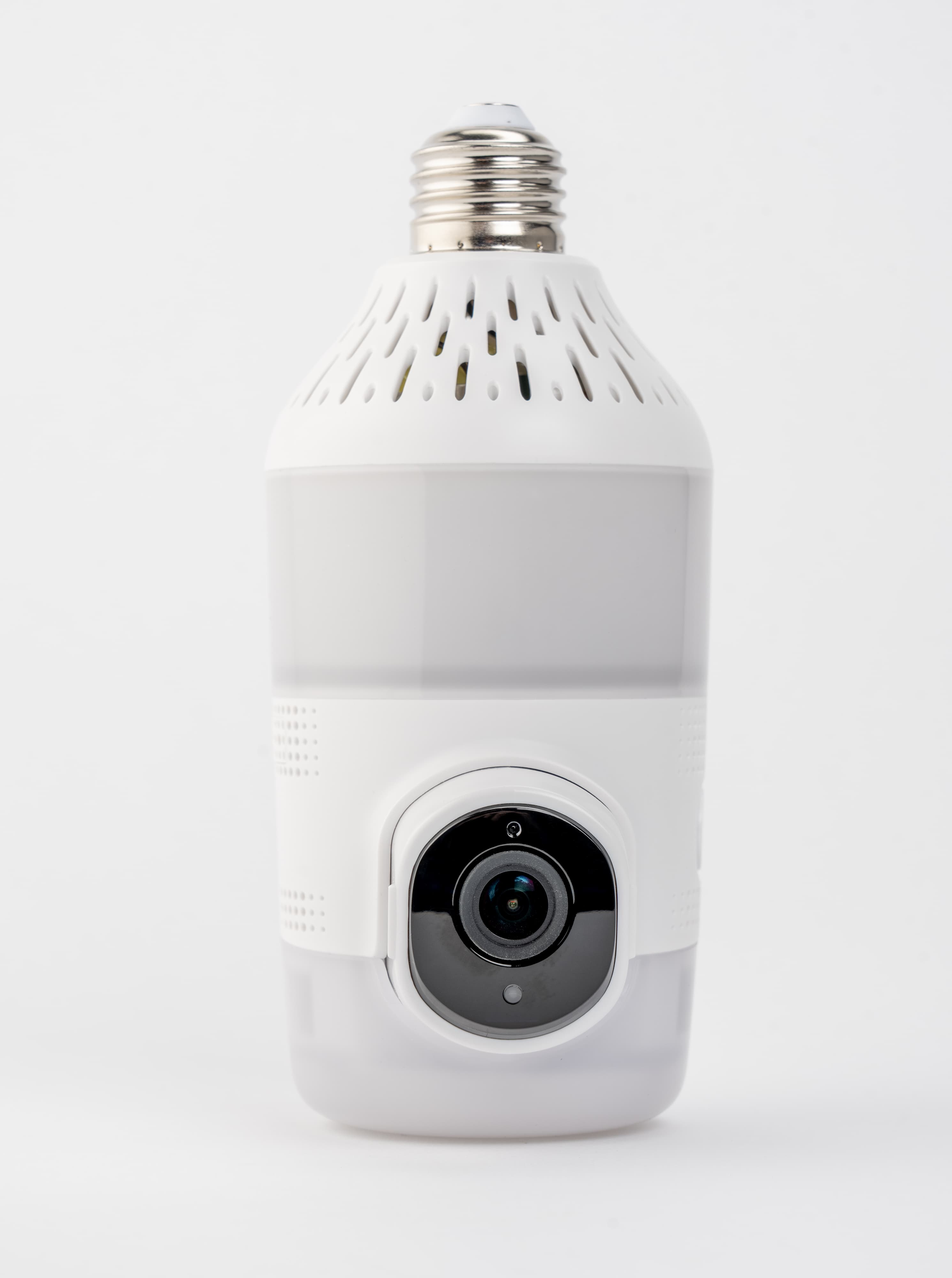 LightCam installed in light socket